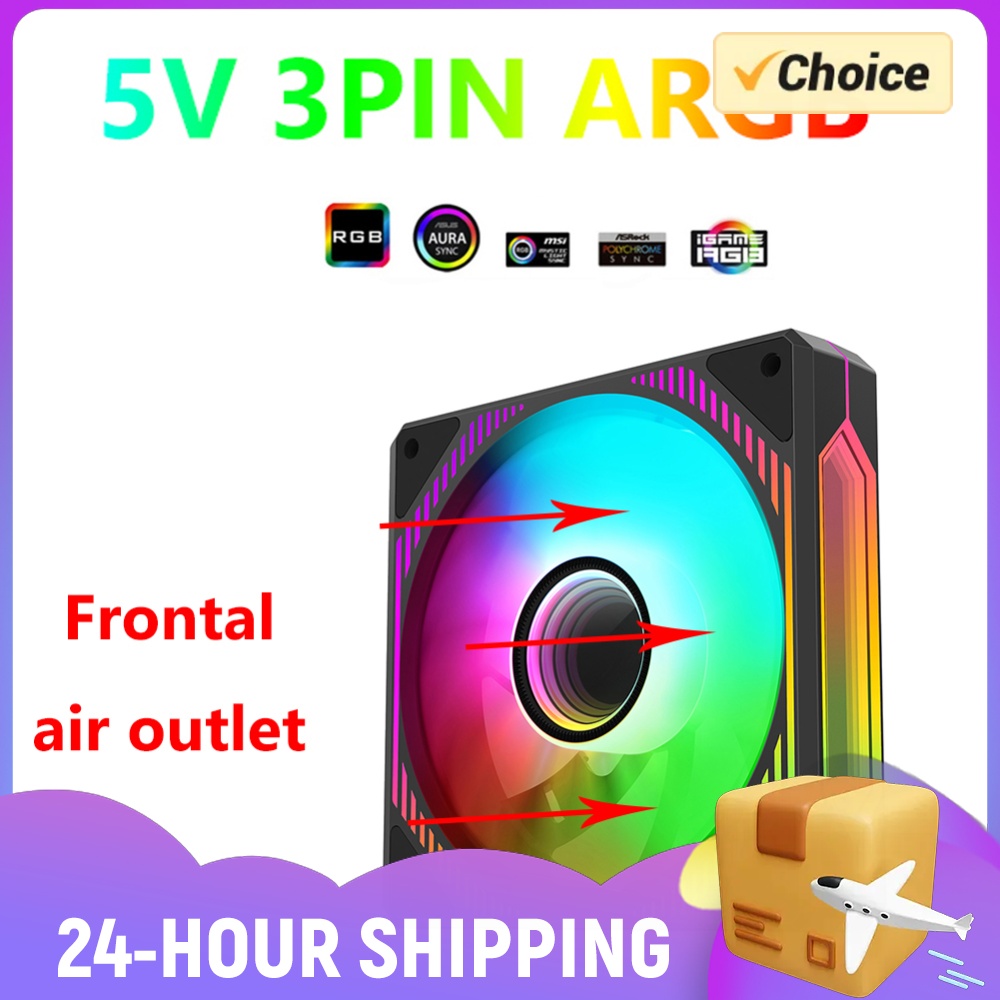 120mm PC Fan 24LEDs 9-blade Lu - đánh giá và giá Case Fan Controller