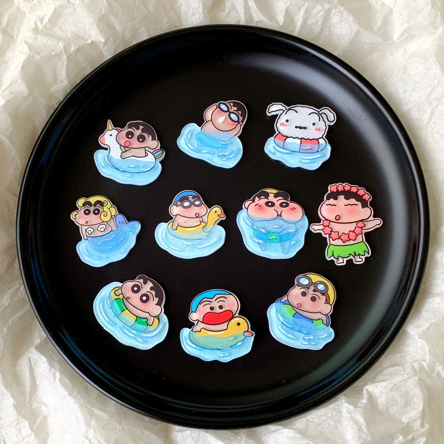 Crayon Shin-chan resin accesso - đánh giá và giá Case Fans