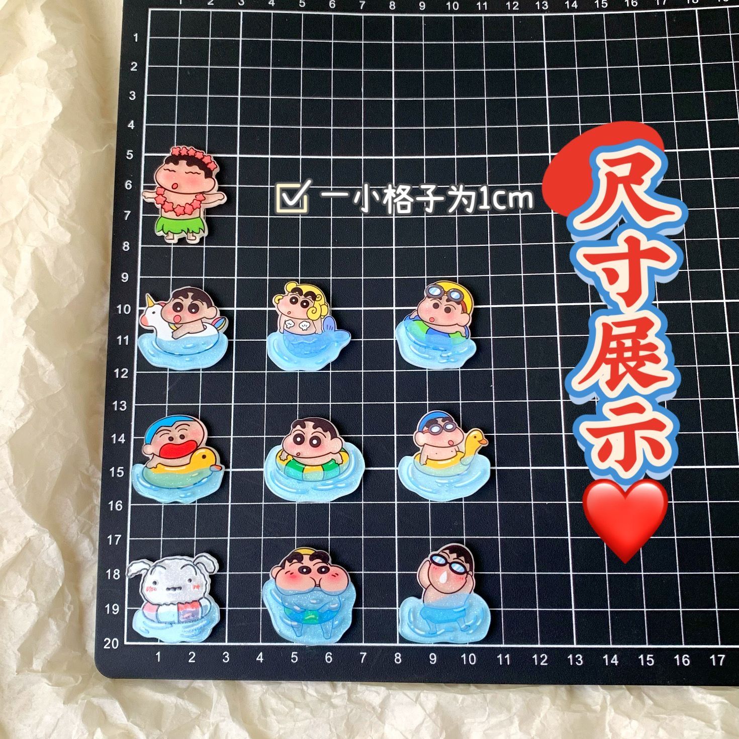 Crayon Shin-chan resin accesso - đánh giá và giá Case Fans