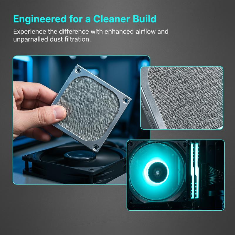 Magnetic PC Case Fan Dust Filt - đánh giá và giá Dust Filter Pc