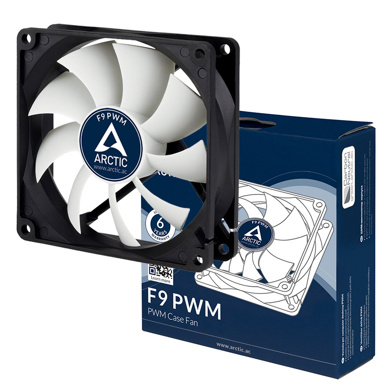 ARCTIC F9 PWM - 92 mm PWM Case - đánh giá và giá Case Fan Controller