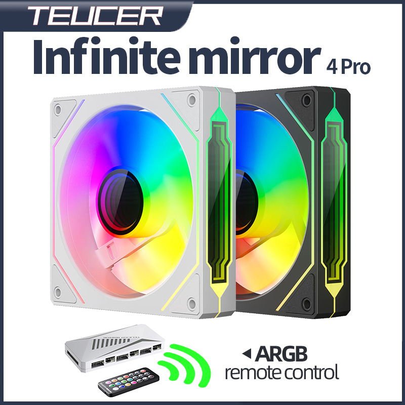 Teucer Infinite Mirror 4Pro 12 - đánh giá và giá Case Fan Controller
