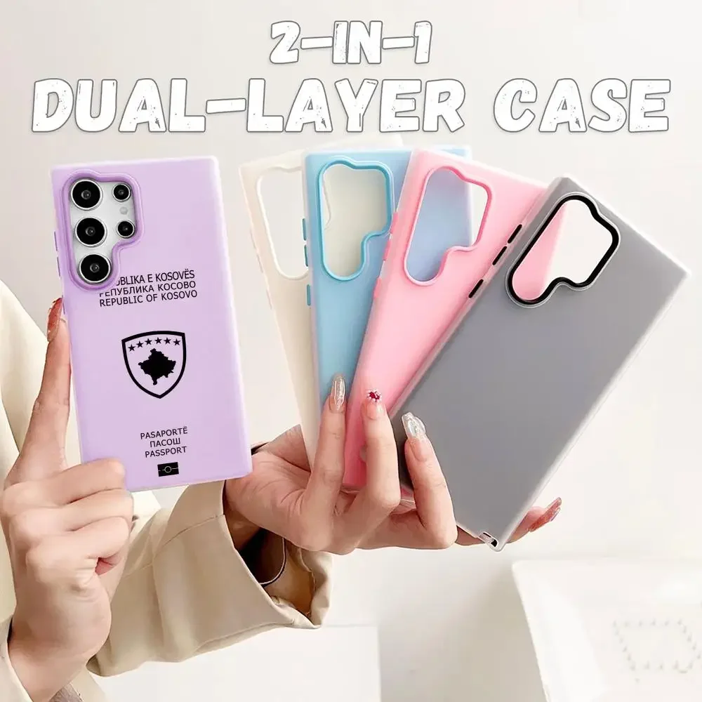 Kosovo Passport LOGO Phone Cas - đánh giá và giá Computer Case