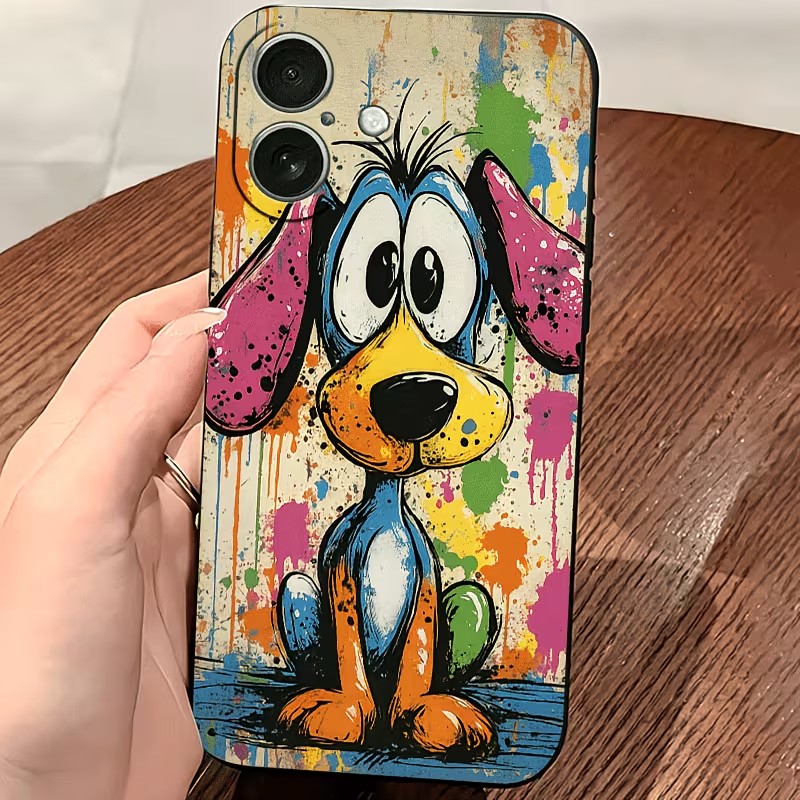 Graffiti Colored Puppy TPU Pho - đánh giá và giá Mini Pc Case