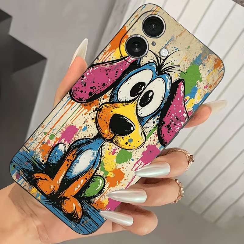 Graffiti Colored Puppy TPU Pho - đánh giá và giá Mini Pc Case