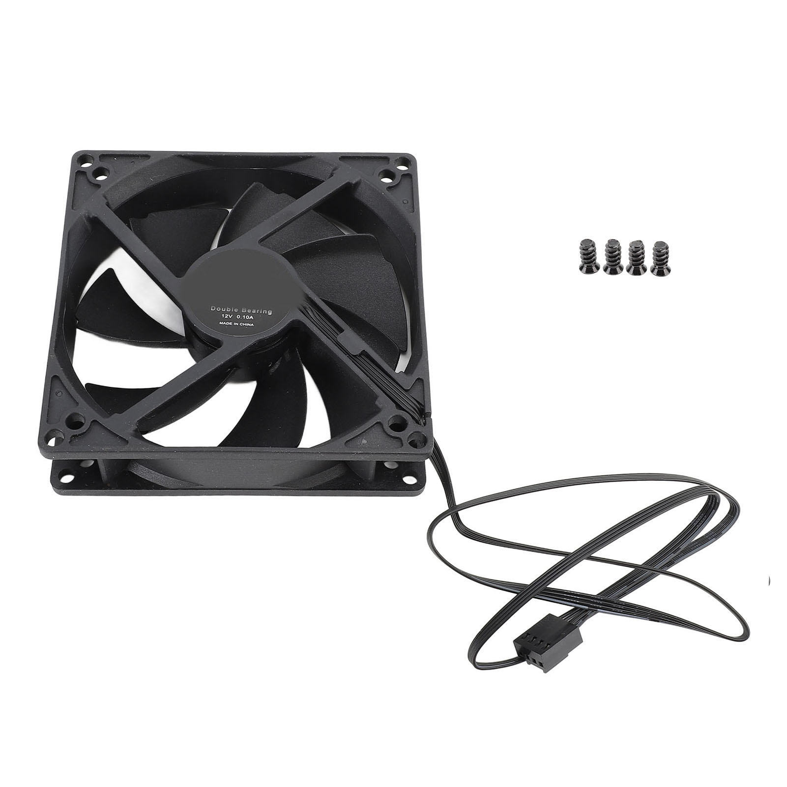 100mm PC PWM Case Fan 100mm Du - đánh giá và giá Case Fan Controller