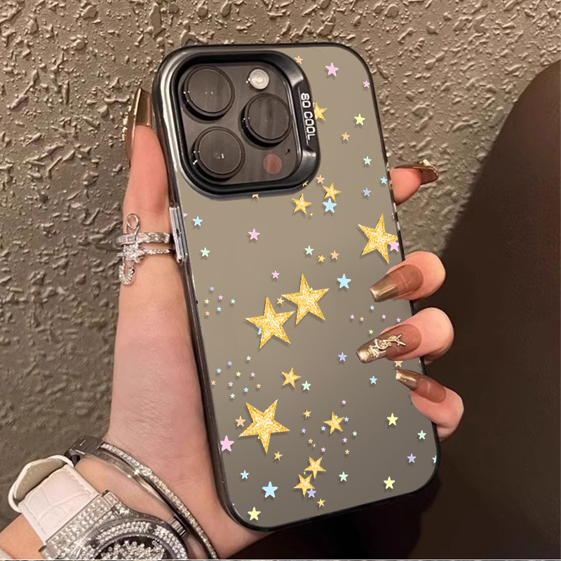 Colorful Star Pattern Matte Ha - đánh giá và giá Matte Pc Case