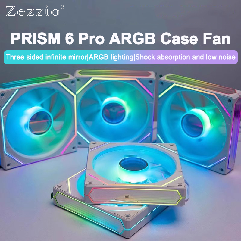 ZEZZIO PRISM 6 PRO 120mm  ARGB - đánh giá và giá Case Fan Controller