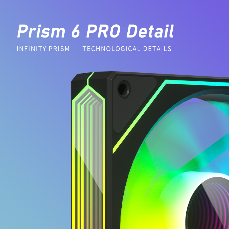 ZEZZIO PRISM 6 PRO 120mm  ARGB - đánh giá và giá Case Fan Controller
